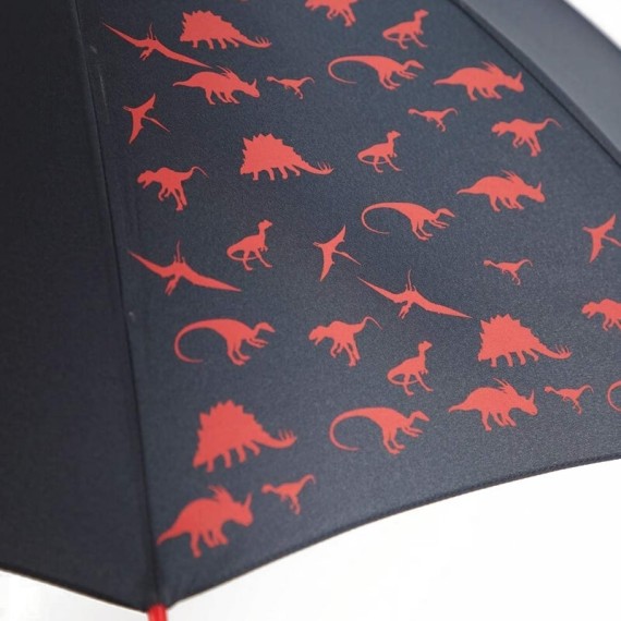 Guarda-Chuva Gotta Infantil Comprido Automático DINOSSAUROS Azul/Azul Claro | Ref. 104.58216AAT