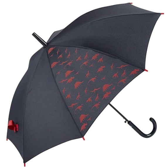 Guarda-Chuva Gotta Infantil Comprido Automático DINOSSAUROS Azul/Vermelho | Ref. 104.58216AV