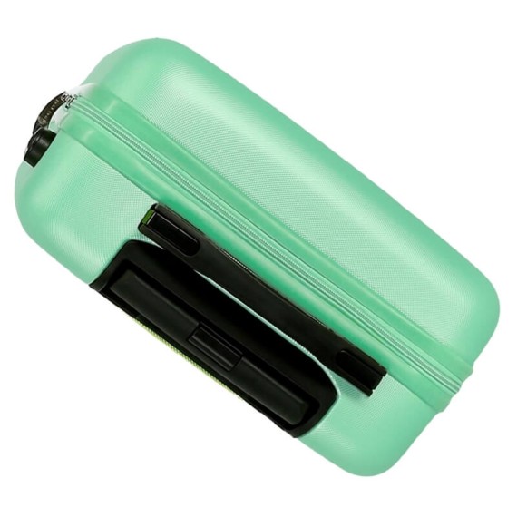 Mala de Viagem / Trolley Médio 65cm 4 Rodas ROLL ROAD Verde Água | Ref. 186.584946BB