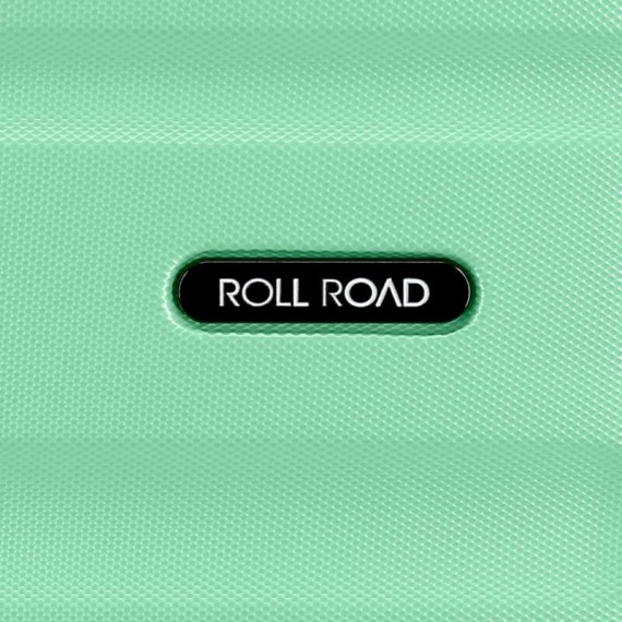 Mala de Viagem / Trolley Médio 65cm 4 Rodas ROLL ROAD Verde Água | Ref. 186.584946BB