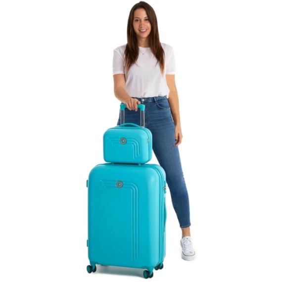 Necessaire Adaptável ABS Movom RIGA Turquesa | Ref. 186.5993968 Necessaire Adaptável ABS Movom RIGA Turquesa | Ref. 186.5993968