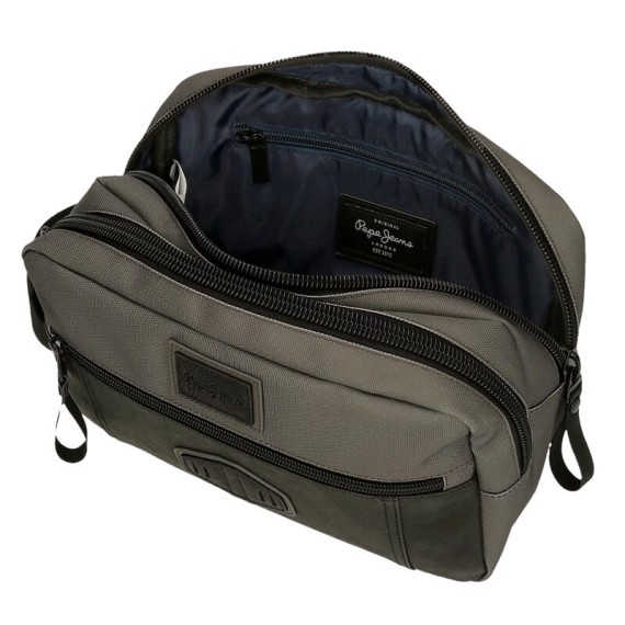 Necessaire Duplo Compartimento Pepe Jeans VILLAGE Khaki | Ref. 186.7314421