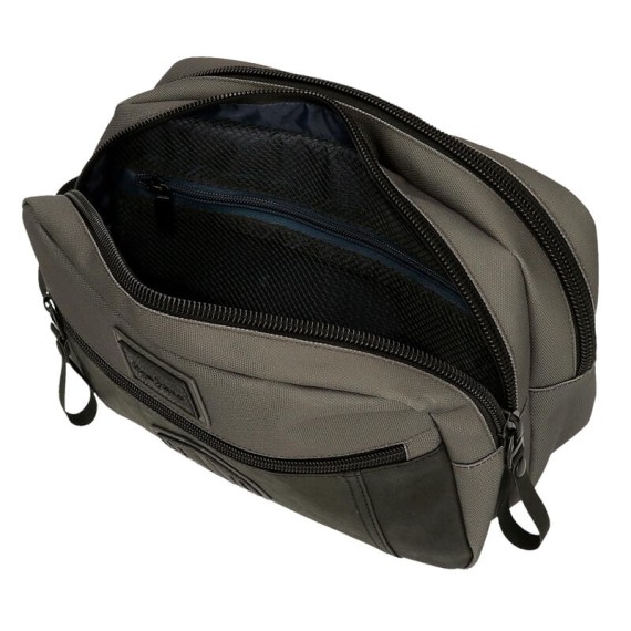 Necessaire Duplo Compartimento Pepe Jeans VILLAGE Khaki | Ref. 186.7314421