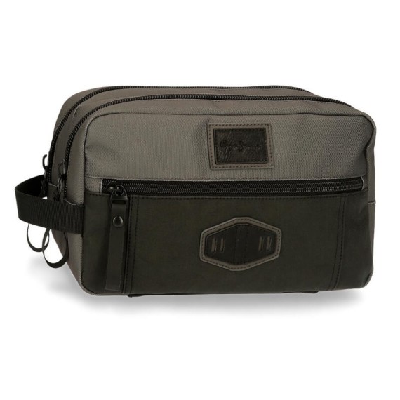 Necessaire Duplo Compartimento Pepe Jeans VILLAGE Khaki | Ref. 186.7314421