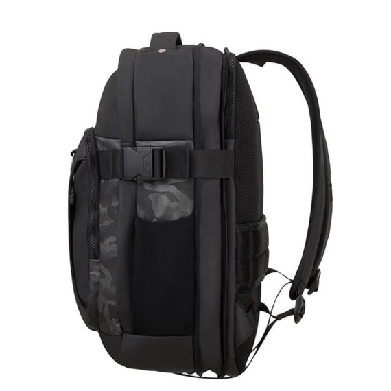 Samsonite Mochila Grande para Portátil 15.6'' Expansível MIDTOWN Camuflado Cinzento | Ref. 92KE300308