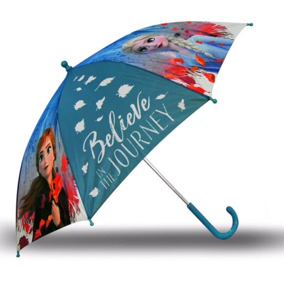 Guarda-Chuva Infantil Frozen BELIEVE Automático 45/8 Azul | Ref. 319.WD20715