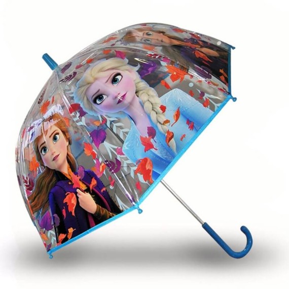 Guarda-Chuva Infantil Frozen Manual 45/8 Azul | Ref. 319.WD20716