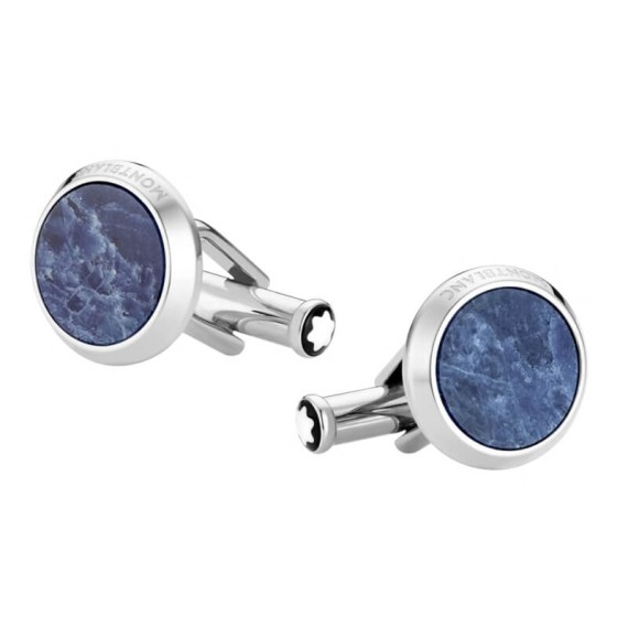 Botões de Punho Montblanc Sartorial Azul | Ref. 238.118610