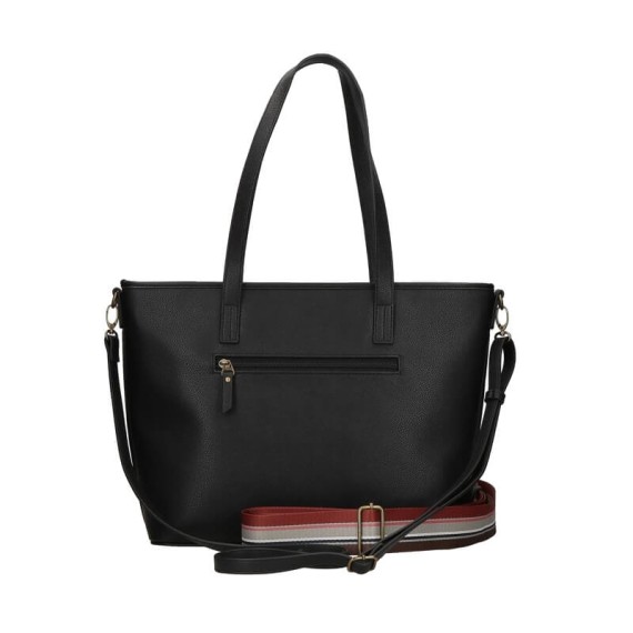 Mala de Senhora Duas Pegas Pepe Jeans INDIA Preta | Ref. 186.7277521