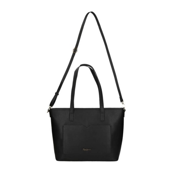 Mala de Senhora Duas Pegas Pepe Jeans INDIA Preta | Ref. 186.7277521