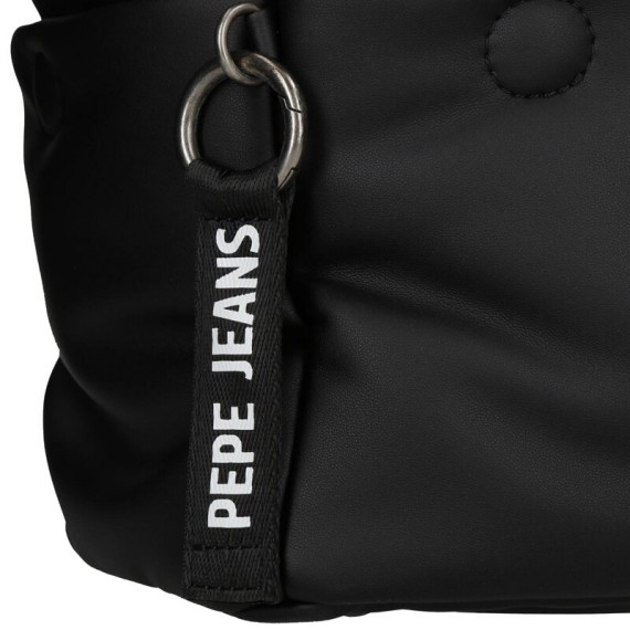 Mochila Casual 35cm Pepe Jeans BLOAT Preta | Ref. 186.7292121 Mochila Casual 35cm Pepe Jeans BLOAT Preta | Ref. 186.7292121