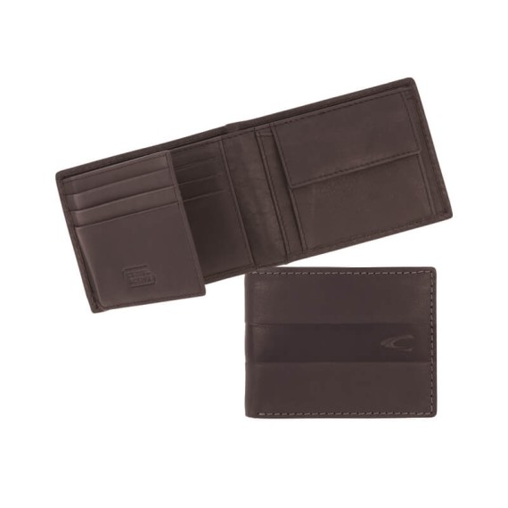 Camel Active Carteira Porta-Notas e Moedas MALI Castanha | Ref. 9131570128