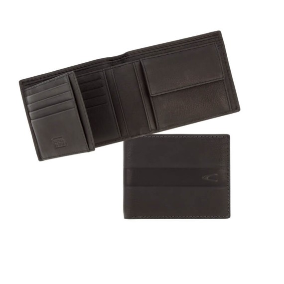 Camel Active Carteira Porta-Notas Tradicional MALI Preta | Ref. 9131570260