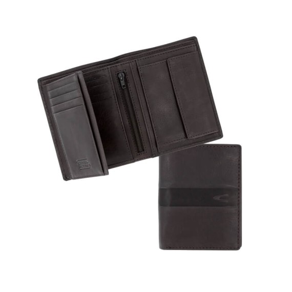 Camel Active Carteira Porta-Notas Vertical MALI Preta | Ref. 9131570360