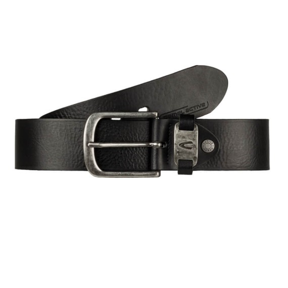 Camel Active Cinto de Pele Genuína 105cm Preto | Ref. 9110610560
