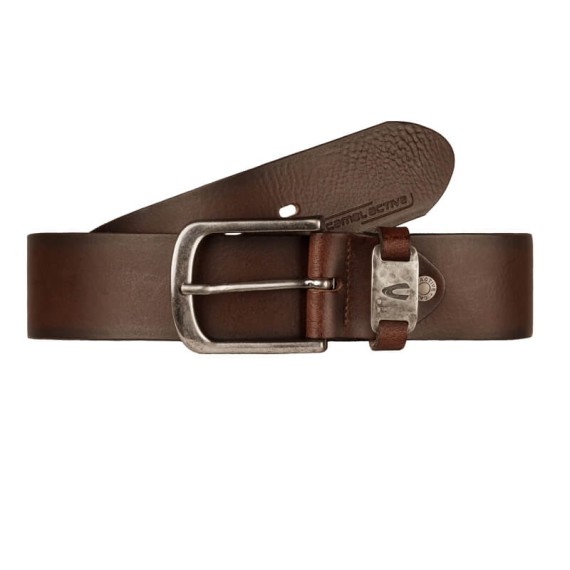 Camel Active Cinto de Pele Genuína 95cm Castanho | Ref. 9110609529