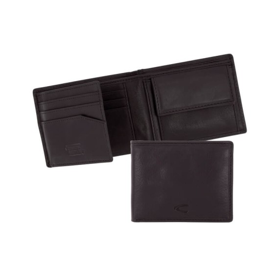 Camel Active Porta-Notas com Porta-Moedas COMO Preta | Ref. 9131470360