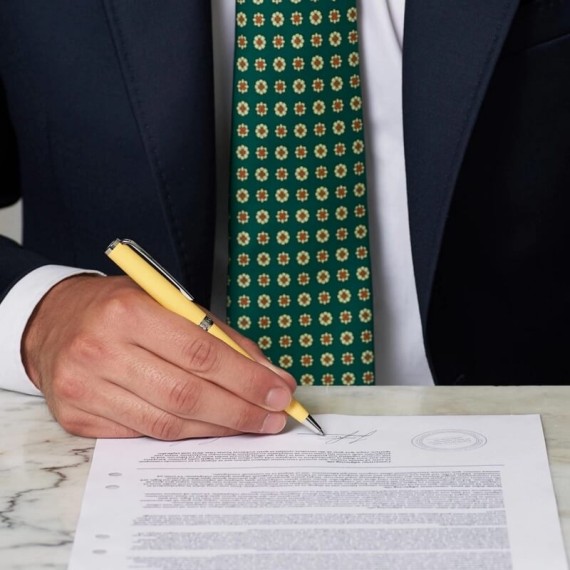 Caneta Esferográfica Ballpoint Montblanc PIX COY Yellow Pt | Ref. 238.125240