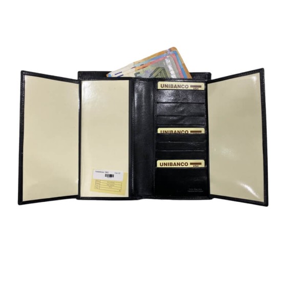 Carteira de Senhora Abílio & Gomes Preta | Ref. 245.3362P