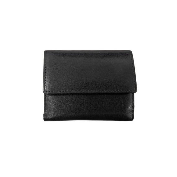 Carteira Porta-Notas com Porta-Moedas ERIUM Preta | Ref. 102.ER1634P