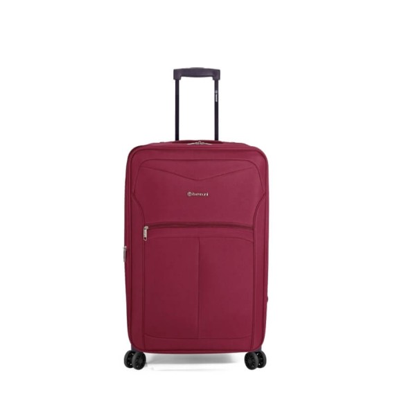 Benzi Mala de Cabine / Trolley 55cm 4 Rodas Spinner Bordô | Ref. 288.BZ5562BA