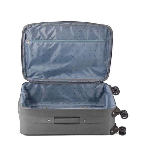 Benzi Mala/Trolley Viagem Grande 71cm 4 Rodas Spinner Cinzenta | Ref. 288.BZ5562CC