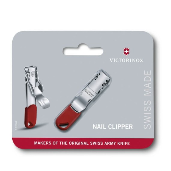 Corta Unhas VICTORINOX Nail Clipper Vermelho | Ref. 320.82050.B1