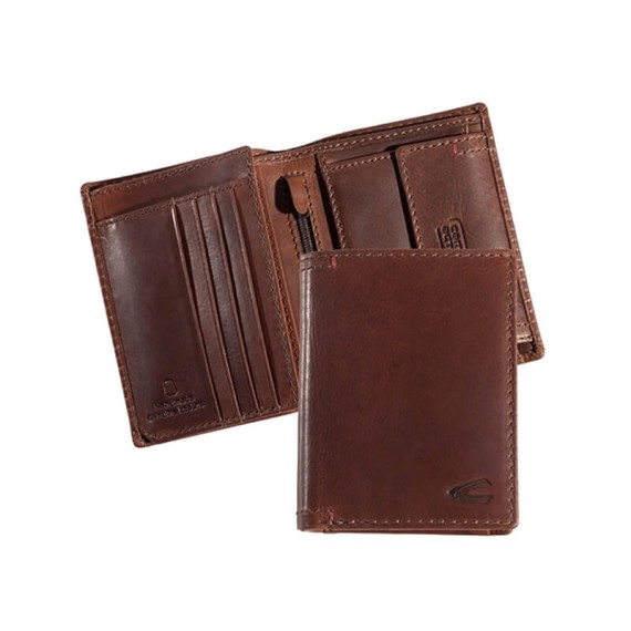 Camel Active Carteira Porta-Notas Vertical SALAMANCA Castanho Escuro | Ref. 9118170429 Camel Active Carteira Porta-Notas Vertical SALAMANCA Castanho Escuro | Ref. 9118170429