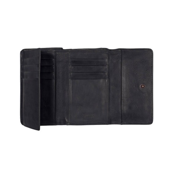 Camel Active Carteira de Senhora c/ Pala LOJA Preta | Ref. 9130170460