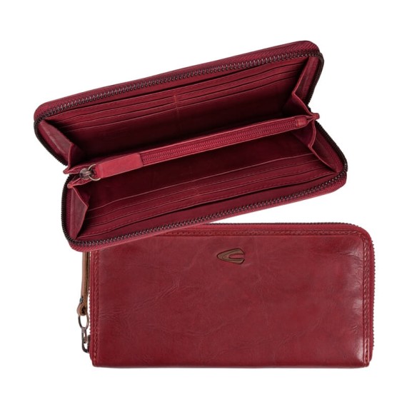 Camel Active Carteira de Senhora Grande LOJA Vermelha | Ref. 91301705197