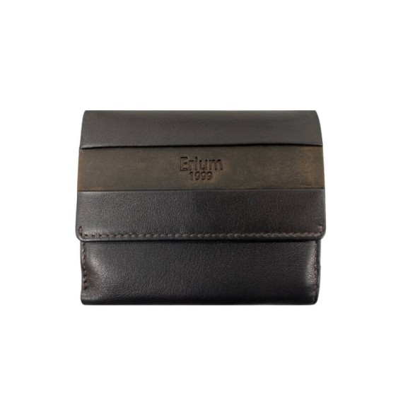 Carteira Horizontal com Porta-Moedas RFID ERIUM Castanha  | Ref. 102.ER1667C