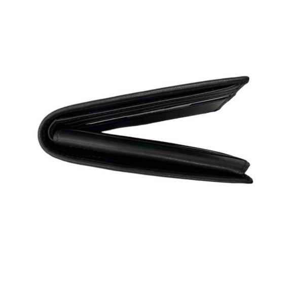 Carteira Porta-Notas com Porta-Cartões RFID ERIUM Preta | Ref. 102.ER1664P