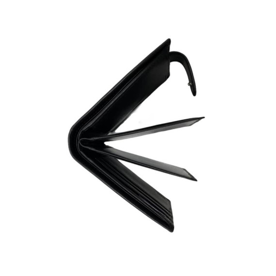 Carteira Porta-Notas com Porta-Moedas RFID ERIUM Preta | Ref. 102.ER1662P