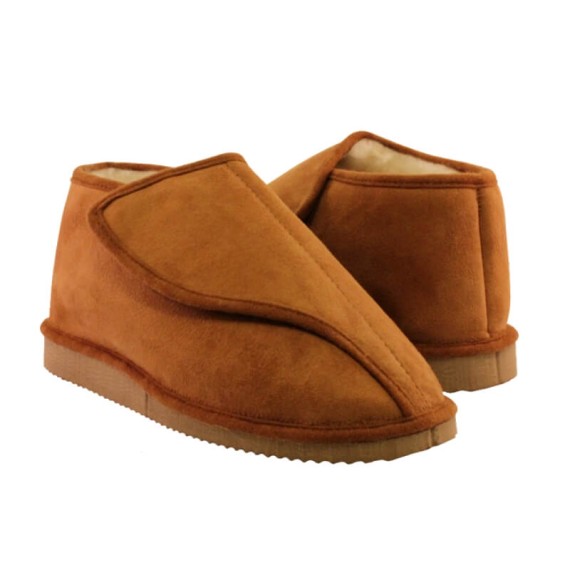 Decorpele Pantufas com Velcro em Pele de Ovelha N.º 45 | Ref. 180.4-45