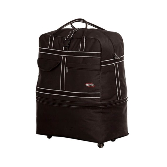 Benzi Saco de Viagem com Rodas Extensível Azul | Ref. 288.BZ2384A