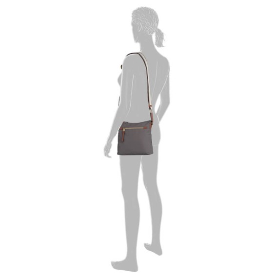 Camel Active Bolsa de Ombro BARI Cinza Escuro | Ref. 9130360371 Camel Active Bolsa de Ombro BARI Cinza Escuro | Ref. 9130360371