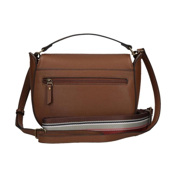 Mala de Senhora c/ Pala Pepe Jeans INDIA Castanha | Ref. 186.7275522