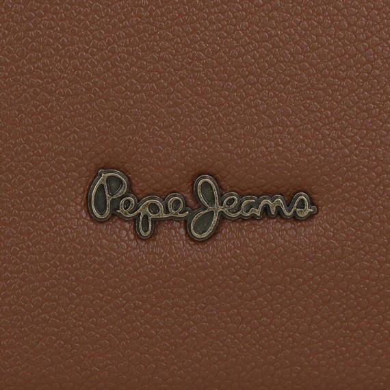 Mala de Senhora c/ Pala Pepe Jeans INDIA Castanha | Ref. 186.7275522