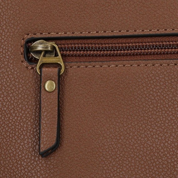 Mala de Senhora c/ Pala Pepe Jeans INDIA Castanha | Ref. 186.7275522