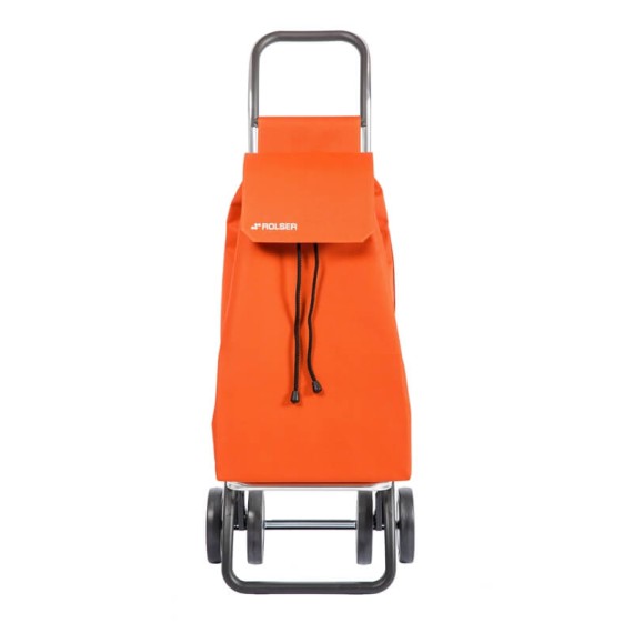 Rolser Carro de Compras SAQUET LN 4 Rodas 43L Laranja | Ref. 253.943517