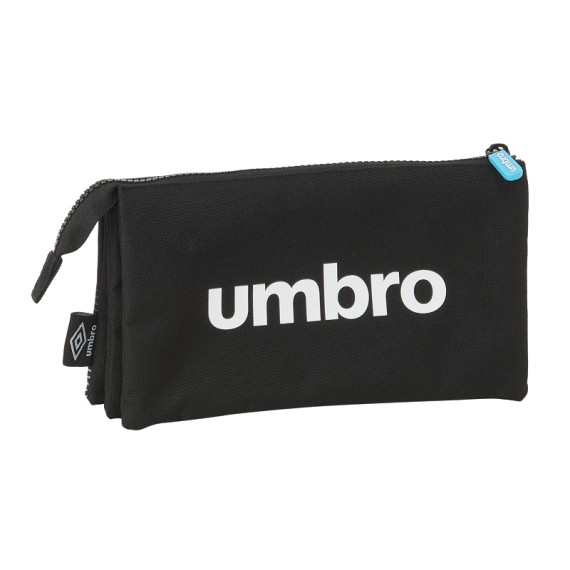 Estojo Escolar Triplo Compartimento Umbro ÁRTICO Preto | Ref. 248.812137744 Estojo Escolar Triplo Compartimento Umbro ÁRTICO Preto | Ref. 248.812137744
