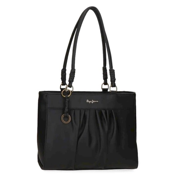 Mala de Ombro Pepe Jeans IRIA Preto | Ref. 186.7547221