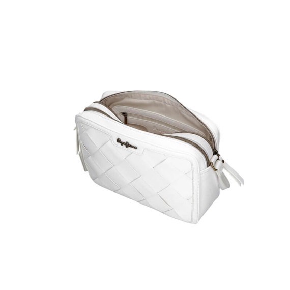 Mala de Tiracolo Pepe Jeans CUTOUTS Branca | Ref. 186.7515322