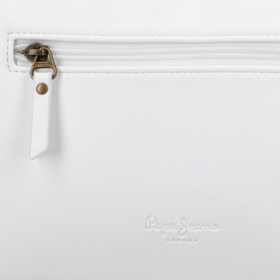 Mala de Tiracolo Pepe Jeans CUTOUTS Branca | Ref. 186.7515322