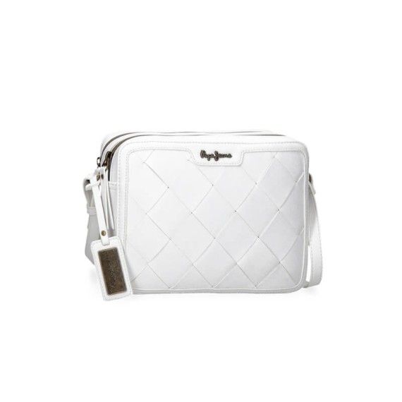 Mala de Tiracolo Pepe Jeans CUTOUTS Branca | Ref. 186.7515322