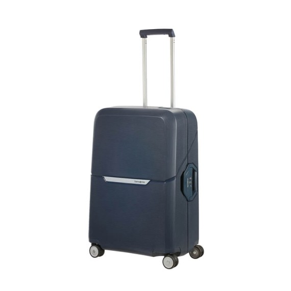 Samsonite Mala/Trolley Médio 69cm 4R Spinner MAGNUM Azul Escuro | Ref. 92CK600211
