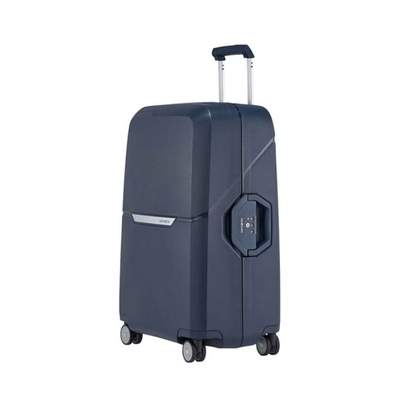 Samsonite Mala/Trolley Médio 69cm 4R Spinner MAGNUM Azul Escuro | Ref. 92CK600211