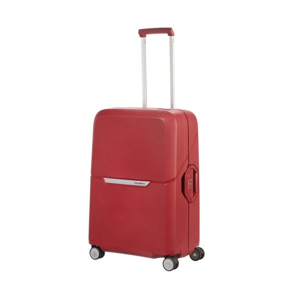 Samsonite Mala de Viagem / Trolley Médio 69cm 4R MAGNUM Vermelha | Ref. 92CK600200