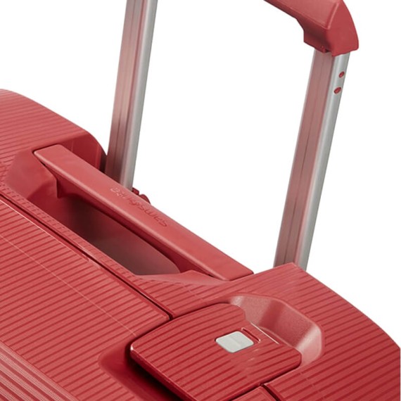 Samsonite Mala de Viagem / Trolley Médio 69cm 4R MAGNUM Vermelha | Ref. 92CK600200