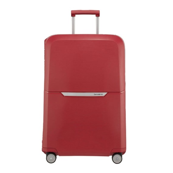 Samsonite Mala de Viagem / Trolley Grande 75cm 4R MAGNUM Vermelha | Ref. 92CK600300